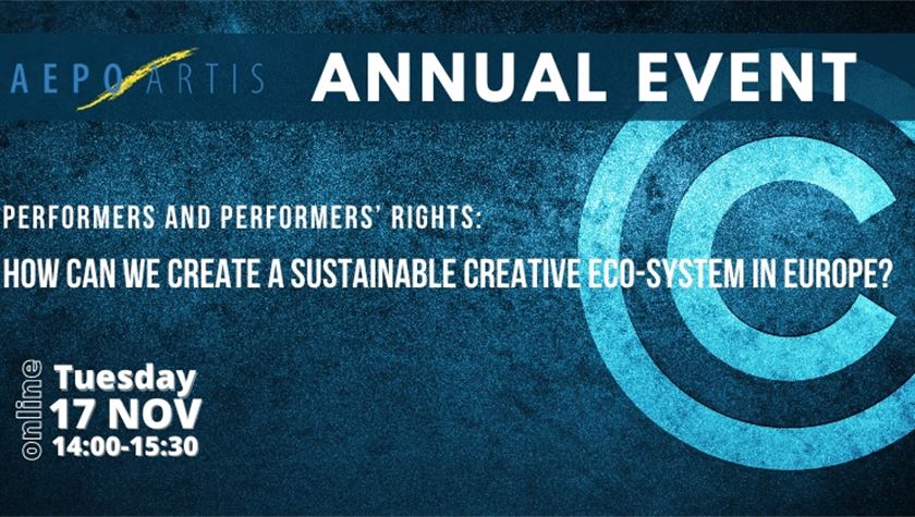 AEPO-ARTIS Webinar – Performers and performers’ rights